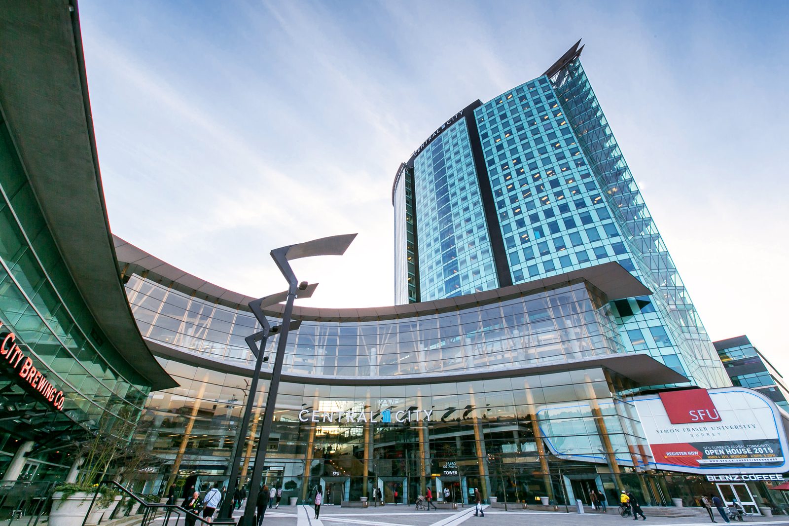 Central City tower in downtown Surrey