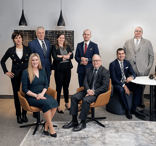 Lawyers of Nelligan Law in the firm’s Ottawa office